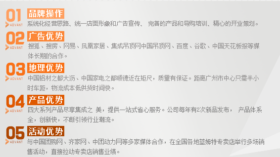 蓝姆特吊顶加盟