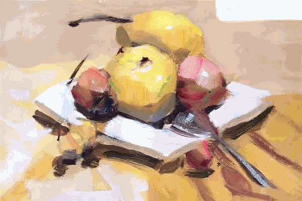 三色彩绘油画加盟