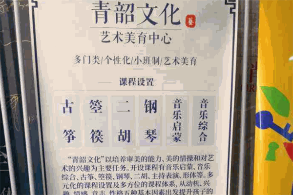 青韶音乐培训加盟